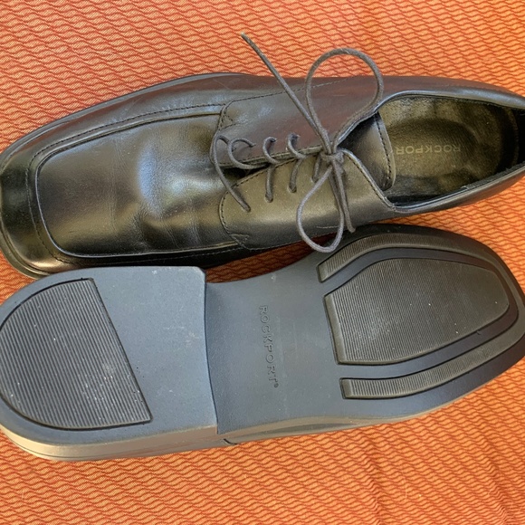 Men's Black Dress Rockport size 11 tie laces - Picture 3 of 3